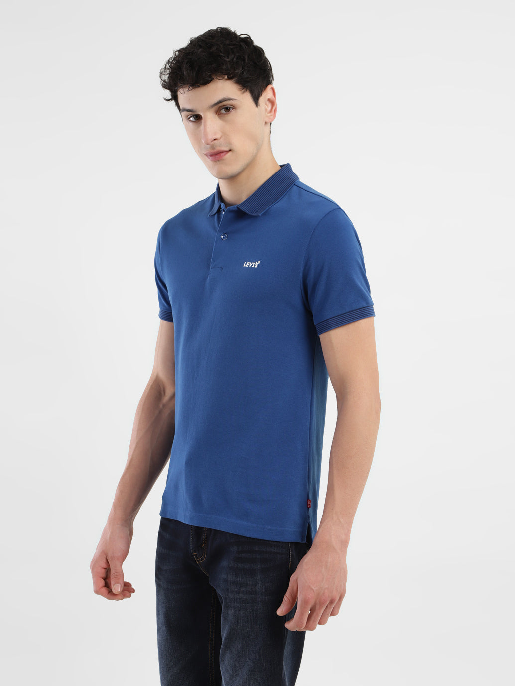 Men's Solid Polo T-shirt