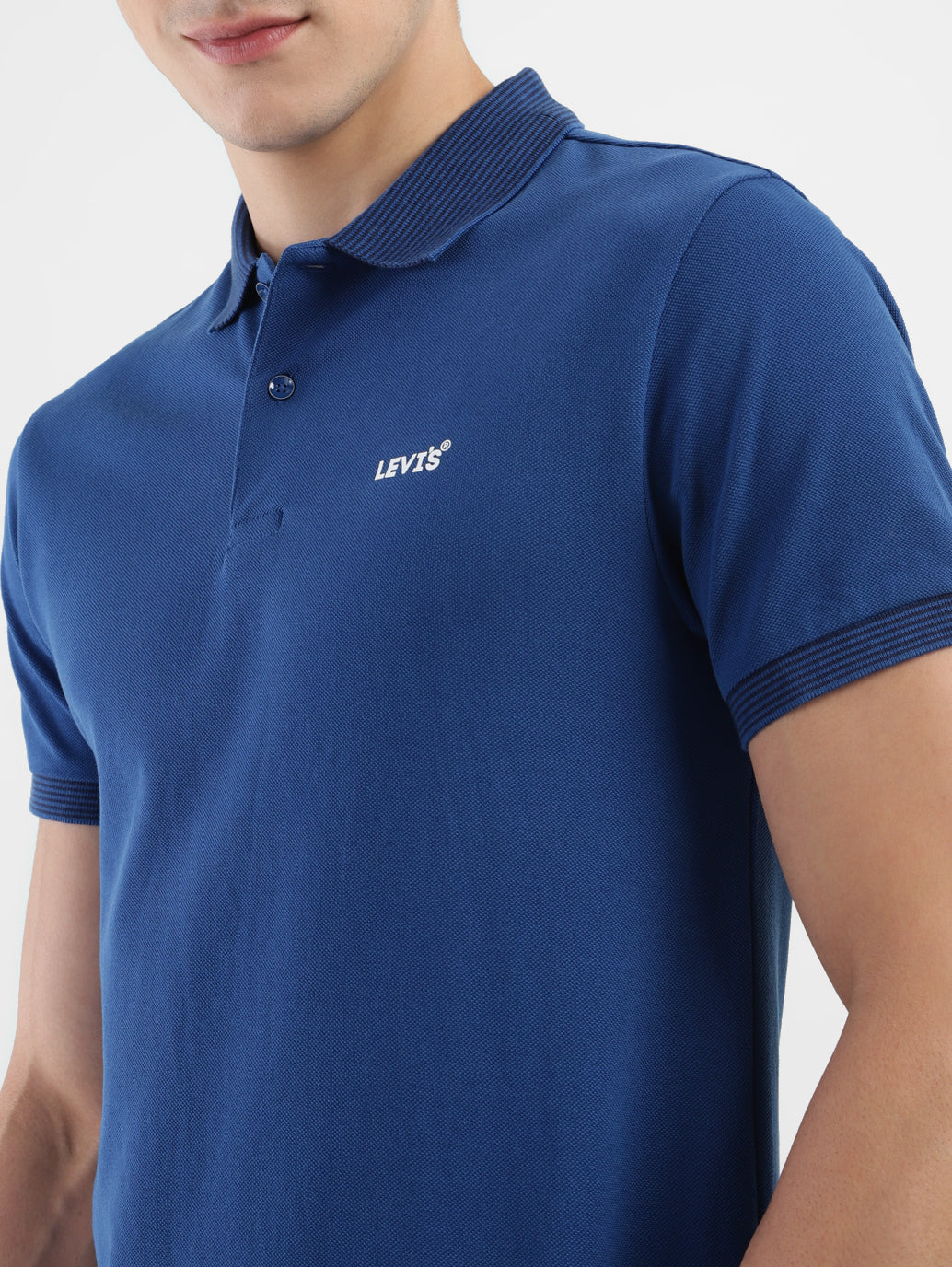 Men's Solid Polo T-shirt