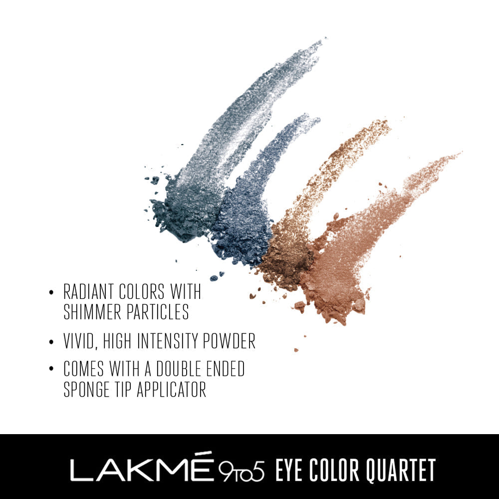 Lakme 9 to 5 Eye Color Quartet Eye Shadow