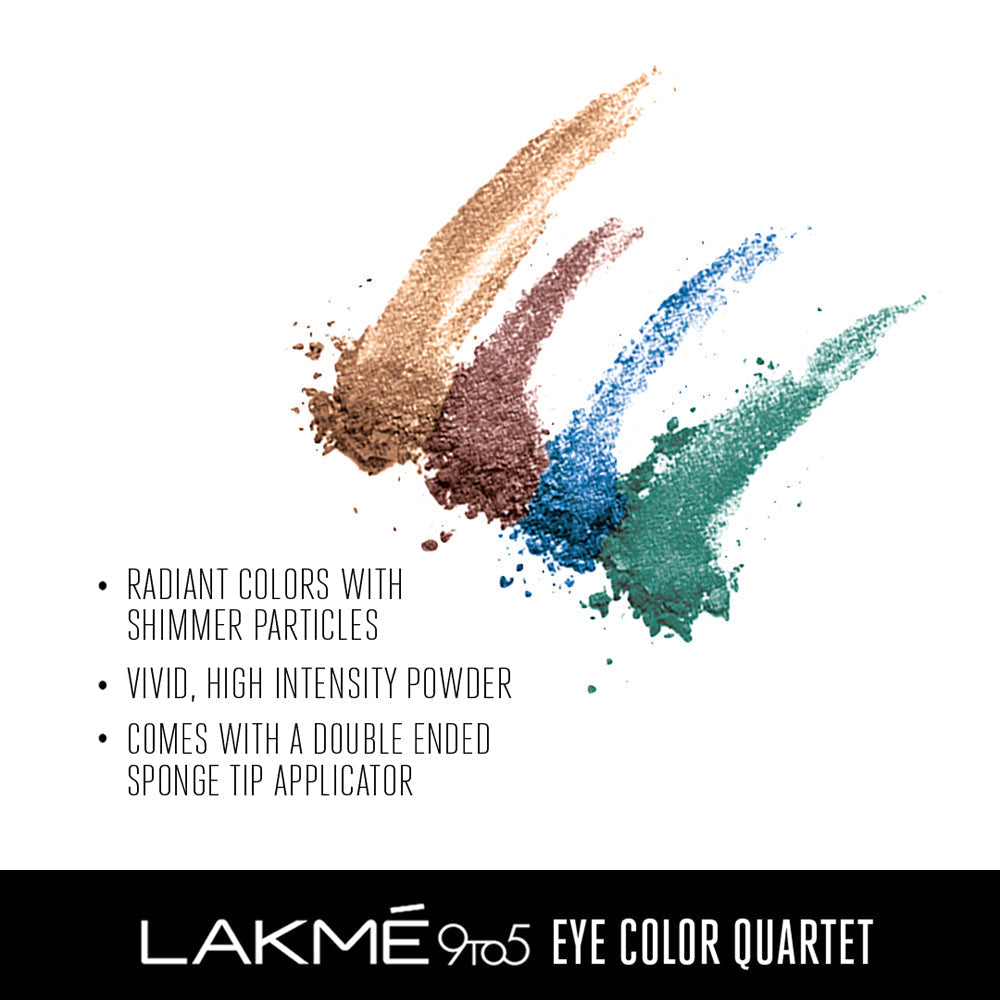 Lakme 9 to 5 Eye Color Quartet Eye Shadow