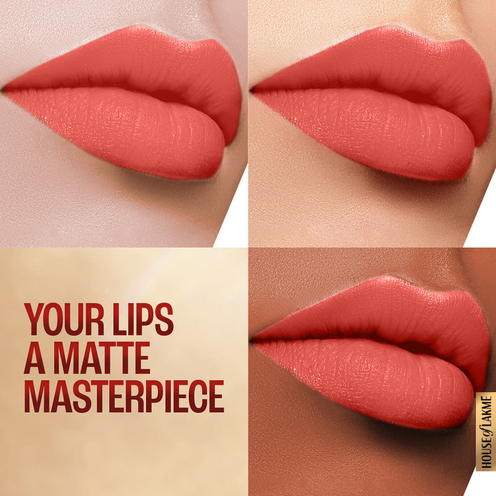 Lakmē 9to5 Powerplay Priming Matte Lipstick