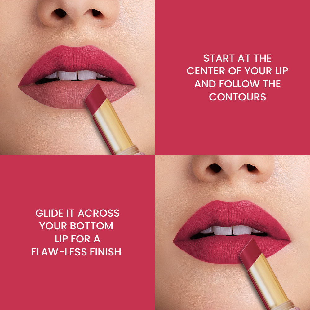 Lakmē 9to5 Powerplay Priming Matte Lipstick