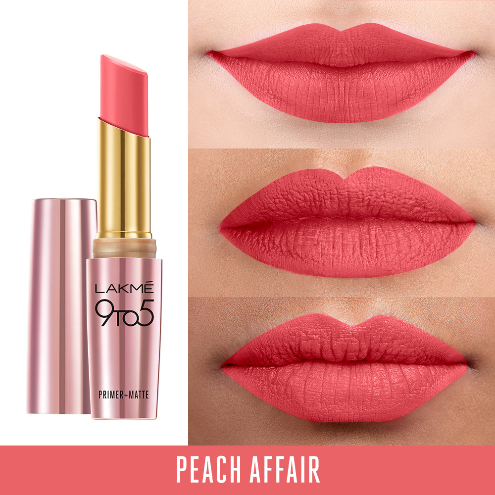 Lakmē 9to5 Powerplay Priming Matte Lipstick
