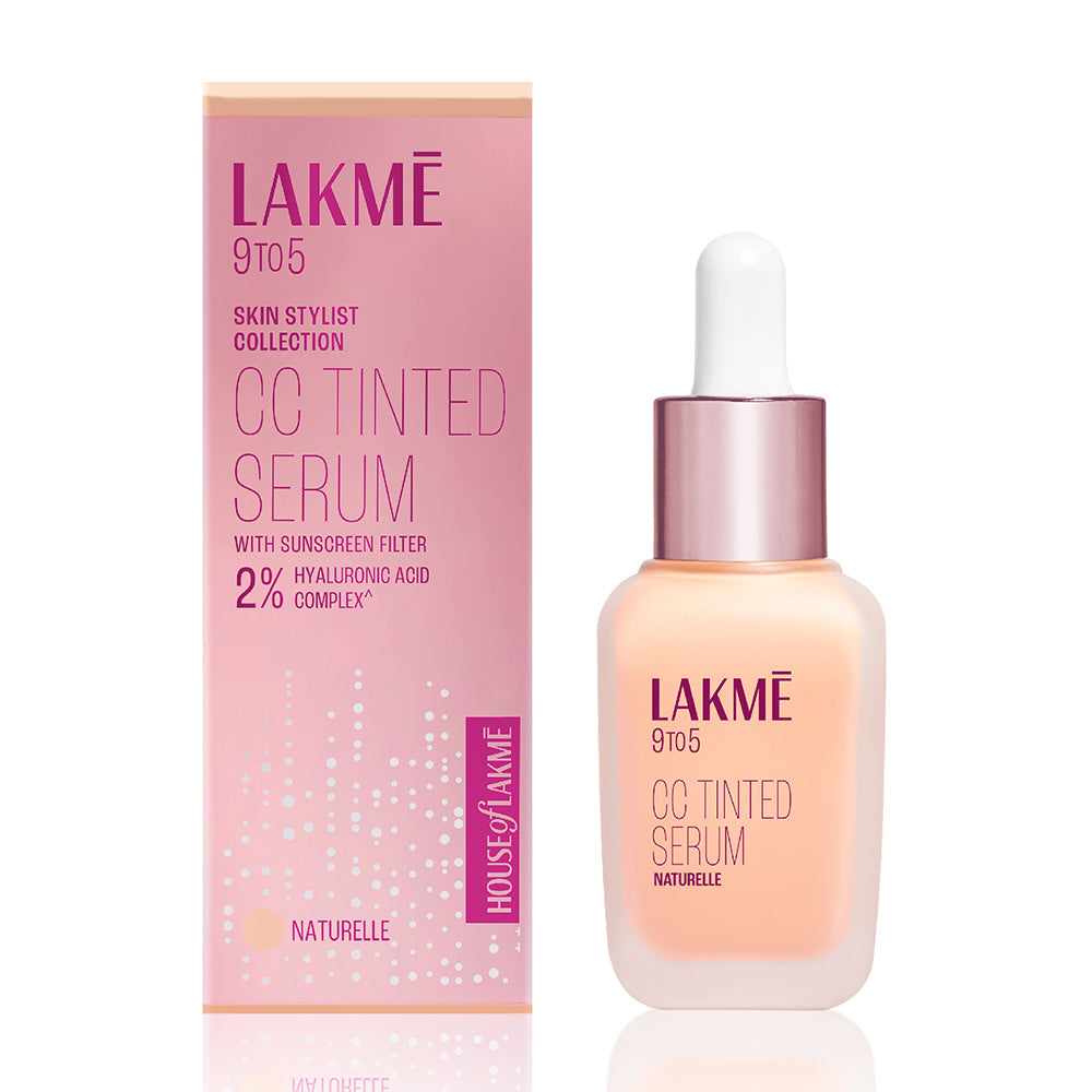 Lakmē CC Tinted Serum with 2% Hyaluronic Acid