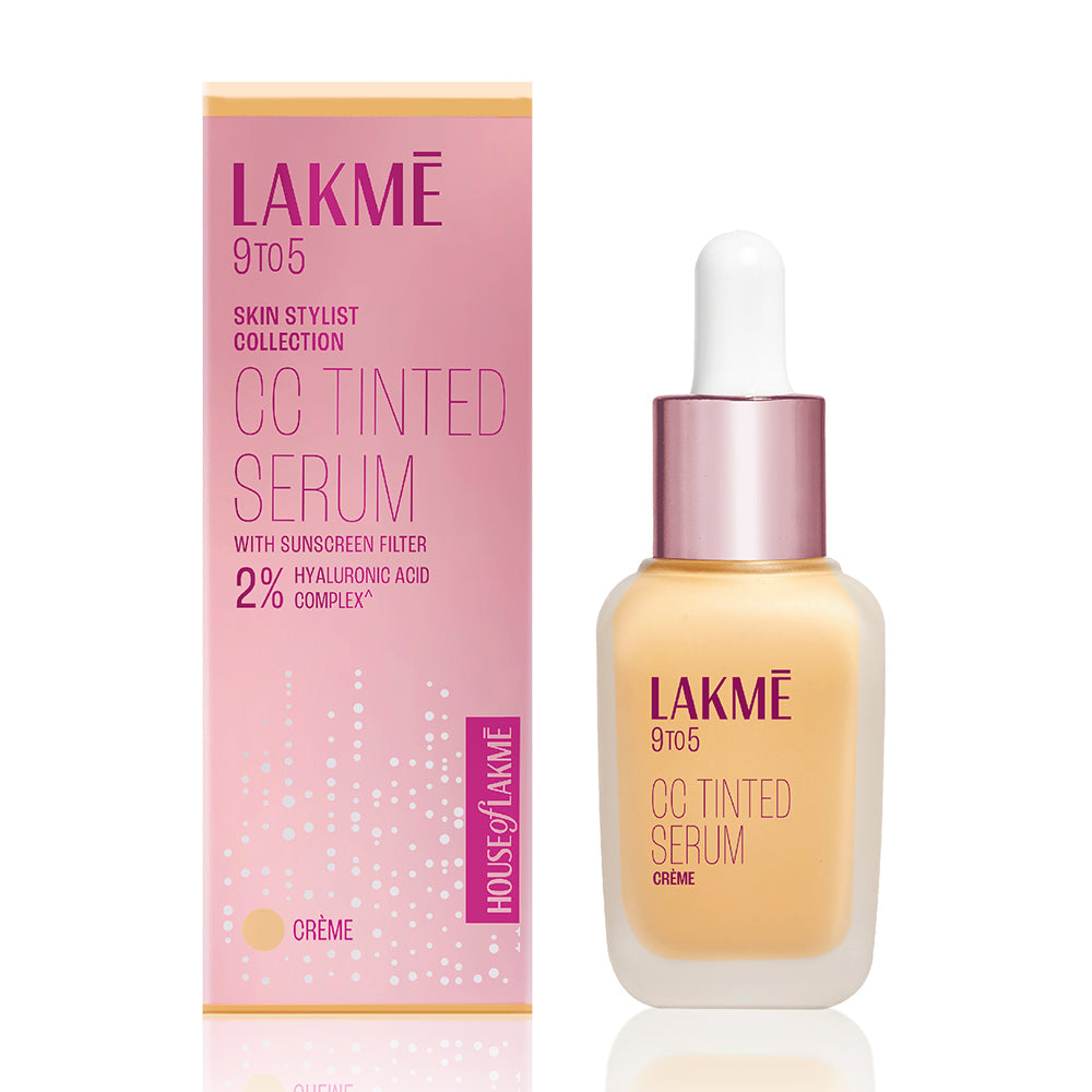 Lakmē CC Tinted Serum with 2% Hyaluronic Acid