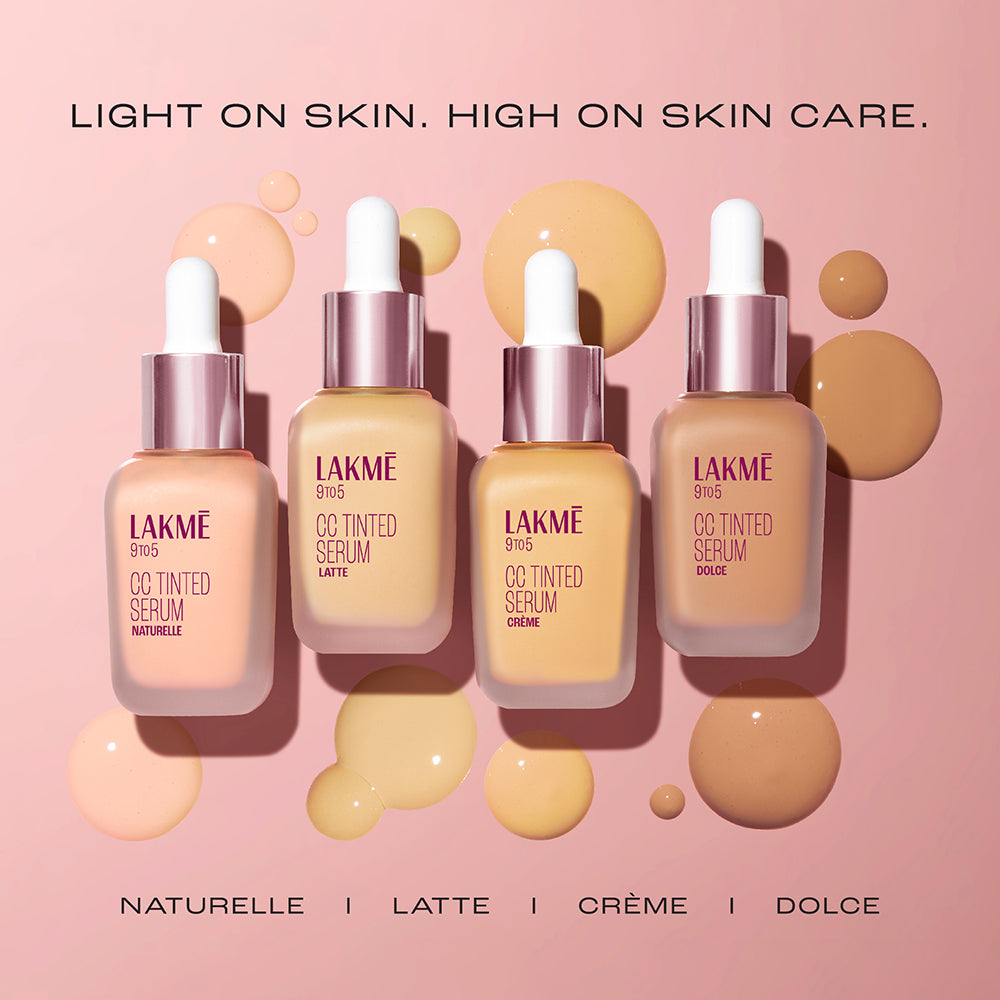 Lakmē CC Tinted Serum with 2% Hyaluronic Acid