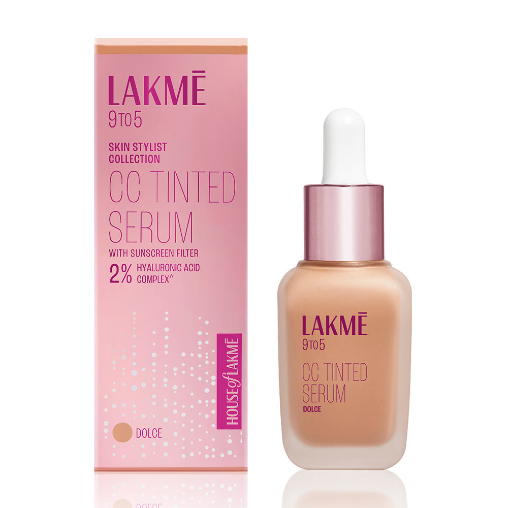 Lakmē CC Tinted Serum with 2% Hyaluronic Acid