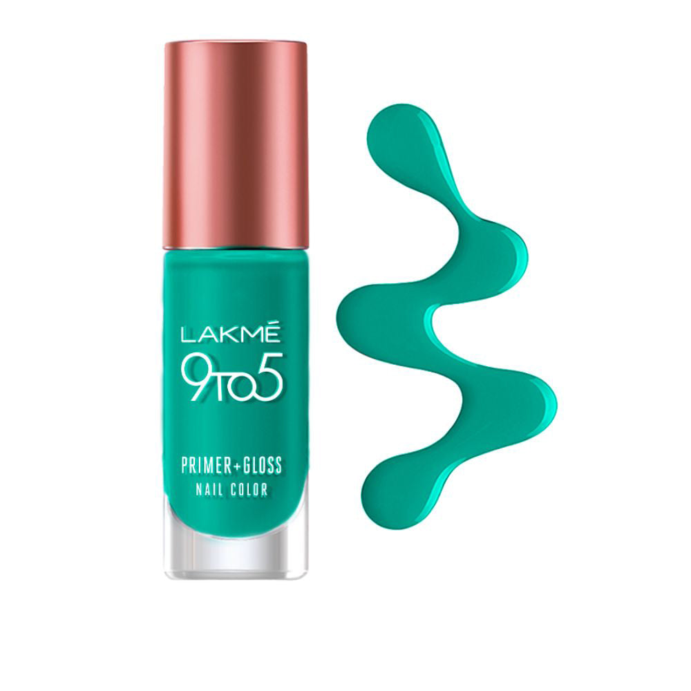 Lakmē 9 to 5 Primer + Gloss Nail Colour