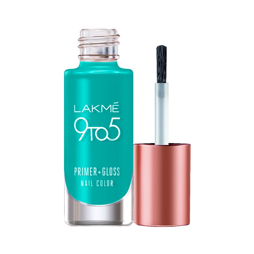 Lakmē 9 to 5 Primer + Gloss Nail Colour