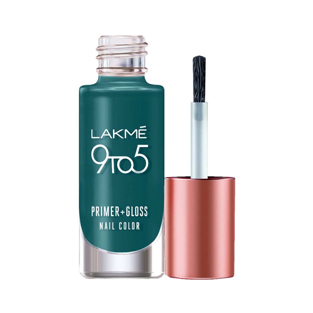 Lakmē 9 to 5 Primer + Gloss Nail Colour
