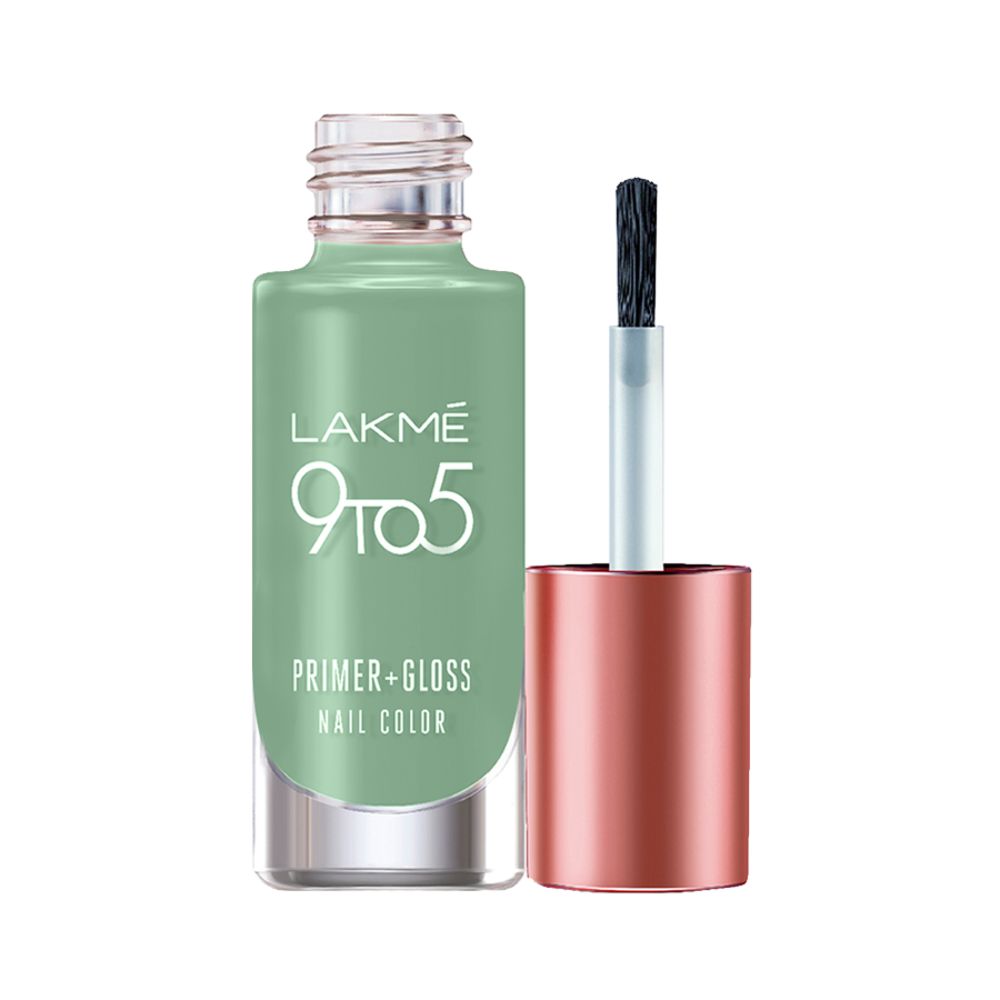 Lakmē 9 to 5 Primer + Gloss Nail Colour
