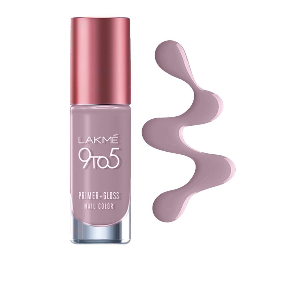 Lakmē 9 to 5 Primer + Gloss Nail Colour