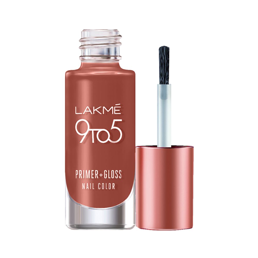 Lakmē 9 to 5 Primer + Gloss Nail Colour