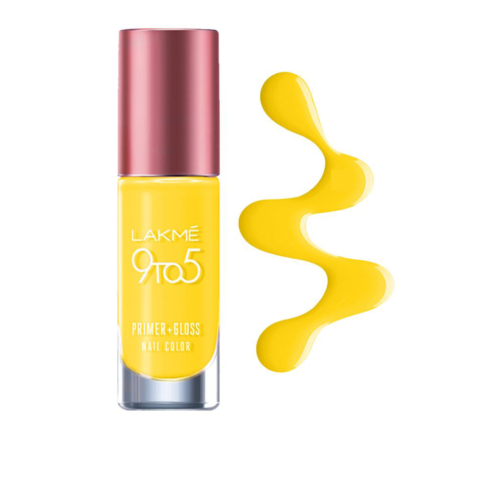 Lakmē 9 to 5 Primer + Gloss Nail Colour