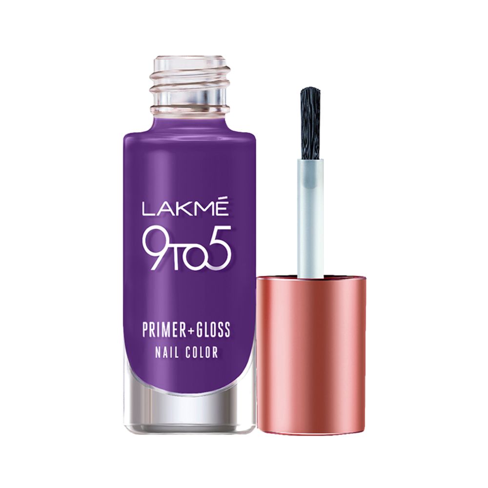 Lakmē 9 to 5 Primer + Gloss Nail Colour