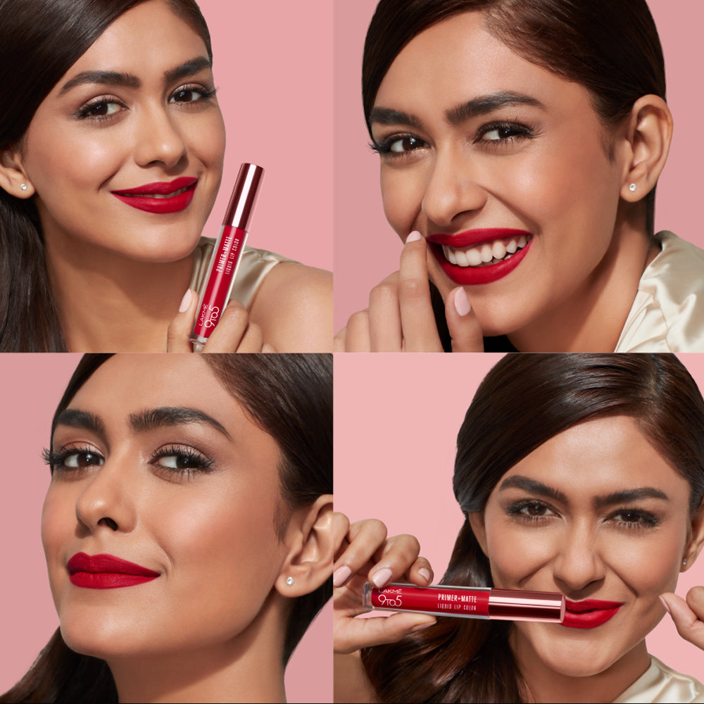 Lakmē 9to5 Powerplay Priming Matte Liquid Lip