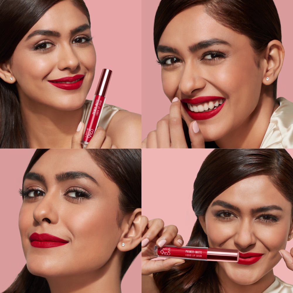 Lakmē 9to5 Powerplay Priming Matte Liquid Lip