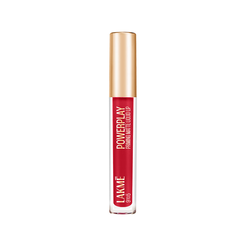 Lakmē 9to5 Powerplay Priming Matte Liquid Lip