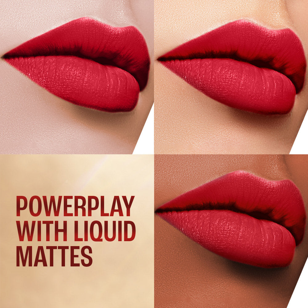 Lakmē 9to5 Powerplay Priming Matte Liquid Lip