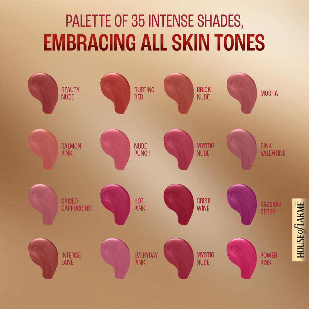 Lakmē 9to5 Powerplay Priming Matte Liquid Lip