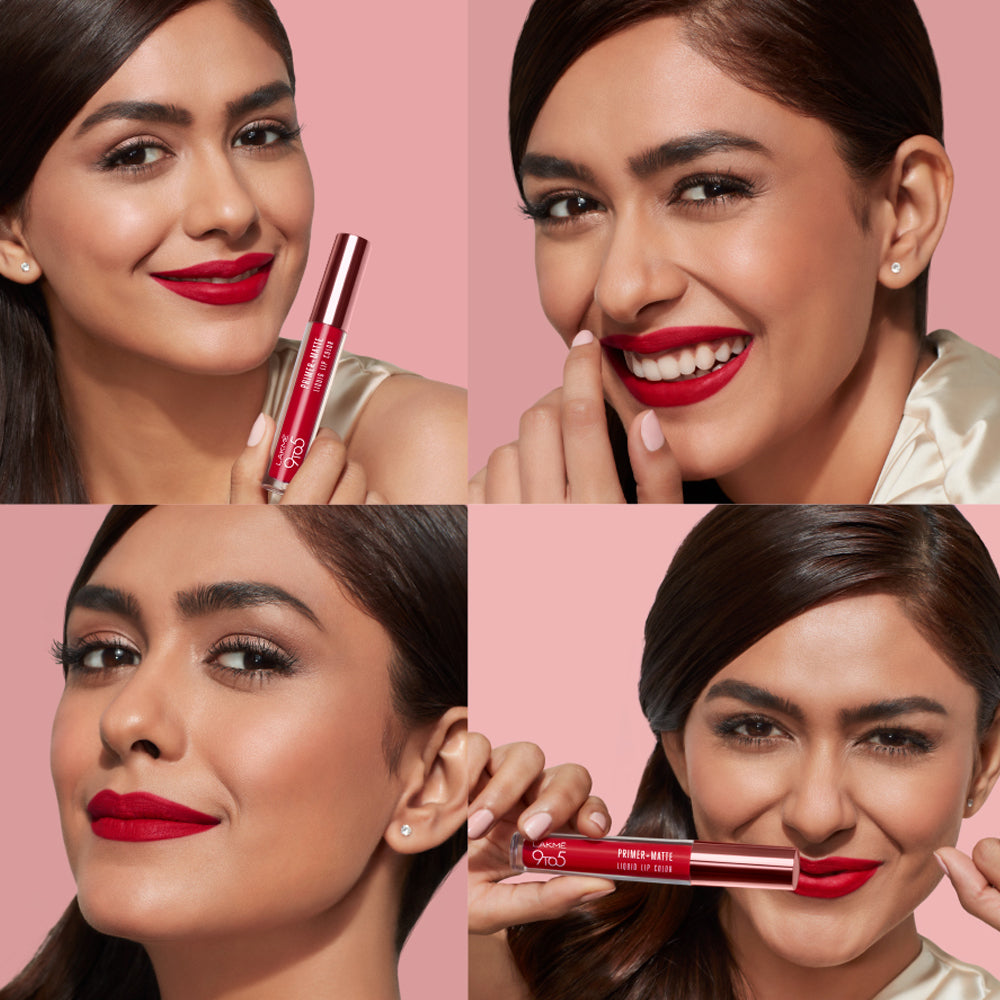 Lakmē 9to5 Powerplay Priming Matte Liquid Lip