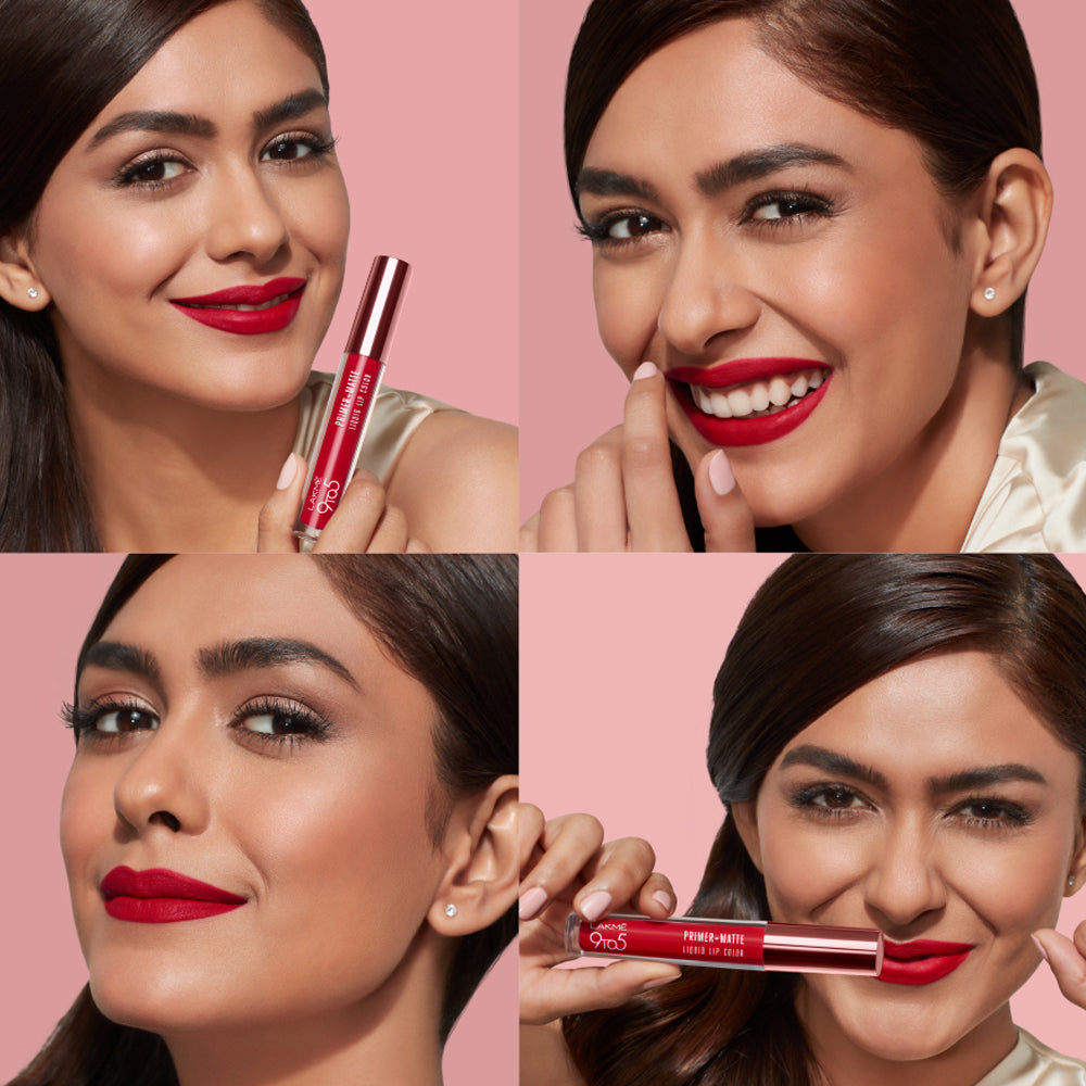 Lakmē 9to5 Powerplay Priming Matte Liquid Lip