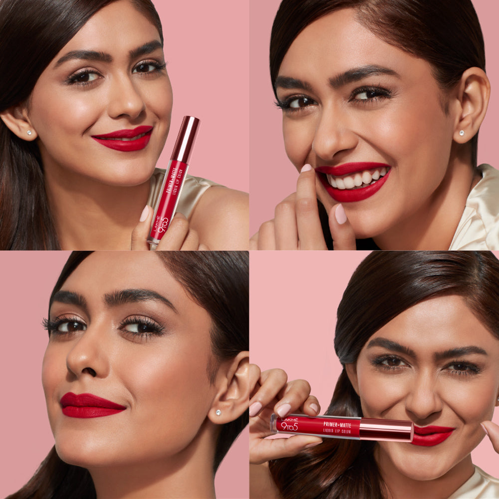 Lakmē 9to5 Powerplay Priming Matte Liquid Lip