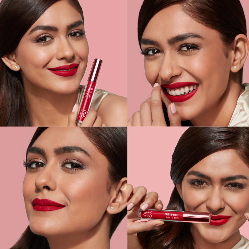 Lakmē 9to5 Powerplay Priming Matte Liquid Lip