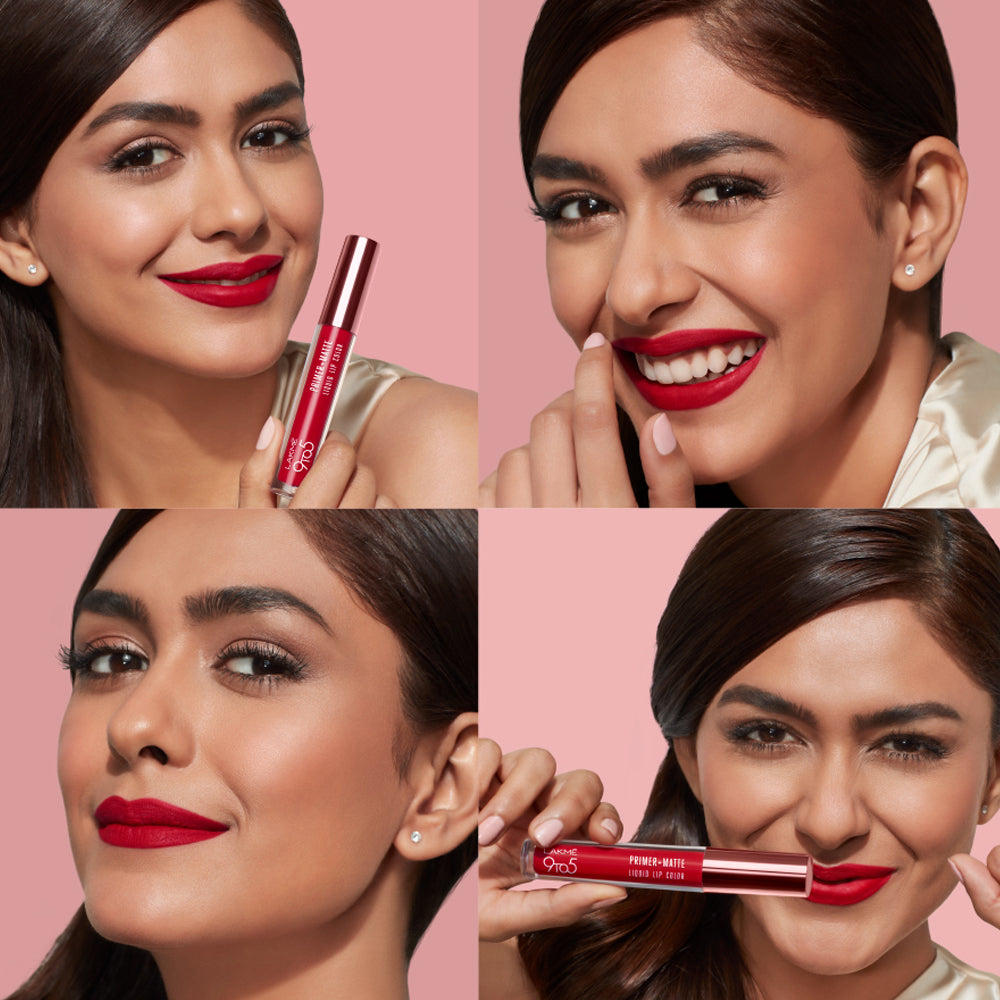 Lakmē 9to5 Powerplay Priming Matte Liquid Lip