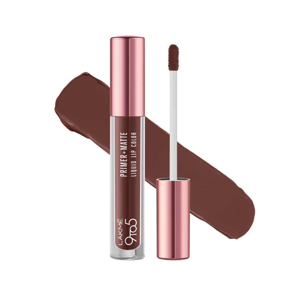 Lakmē 9to5 Powerplay Priming Matte Liquid Lip