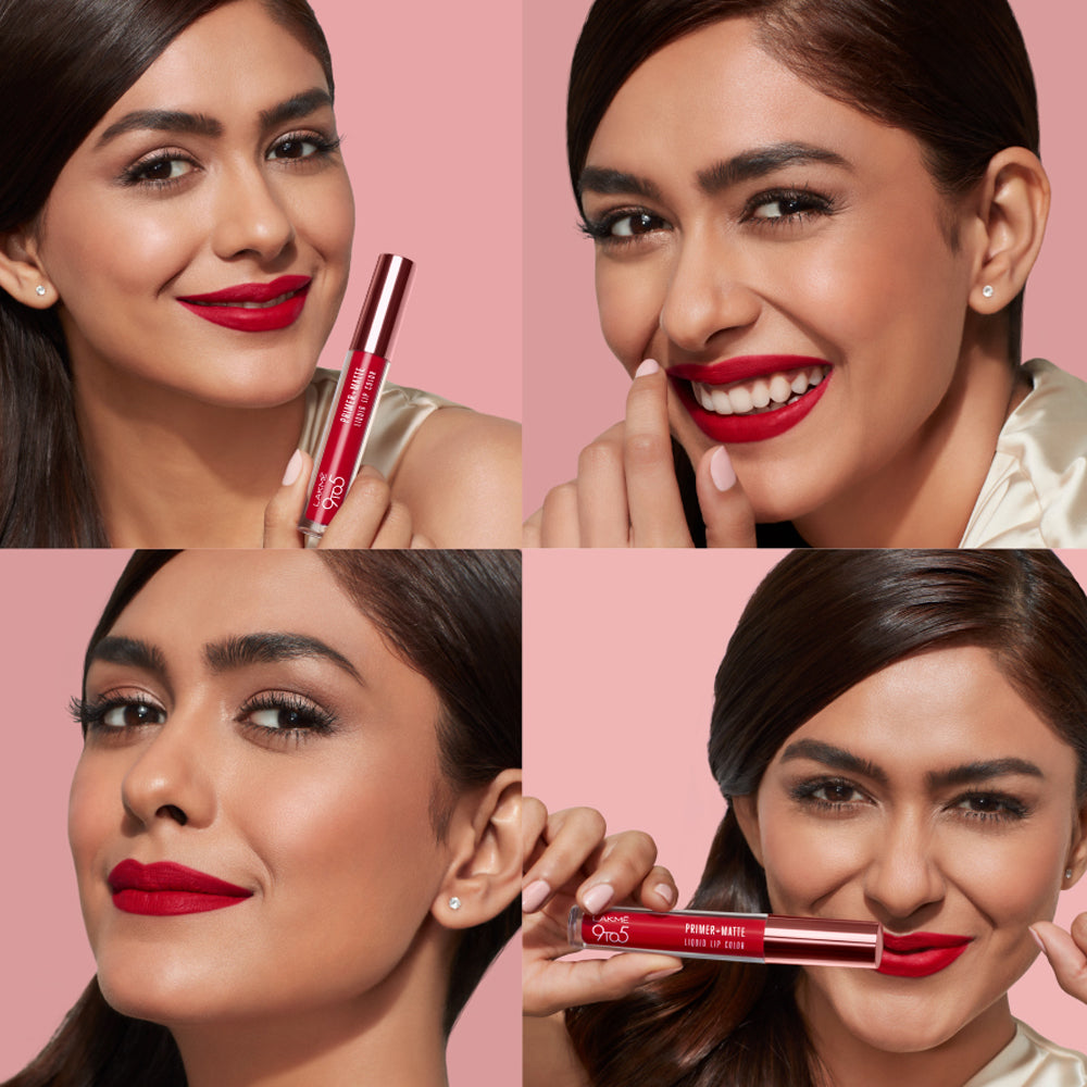 Lakmē 9to5 Powerplay Priming Matte Liquid Lip