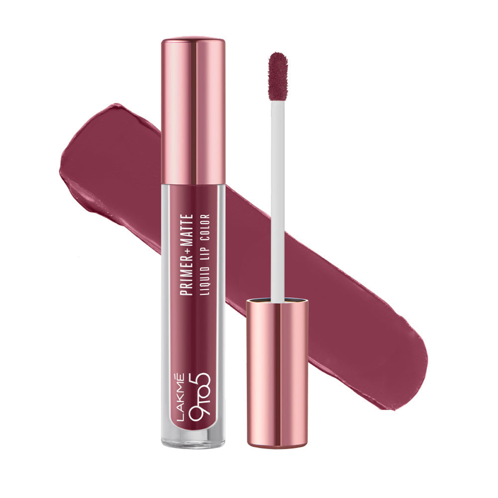 Lakmē 9to5 Powerplay Priming Matte Liquid Lip