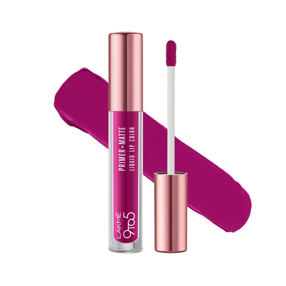 Lakmē 9to5 Powerplay Priming Matte Liquid Lip