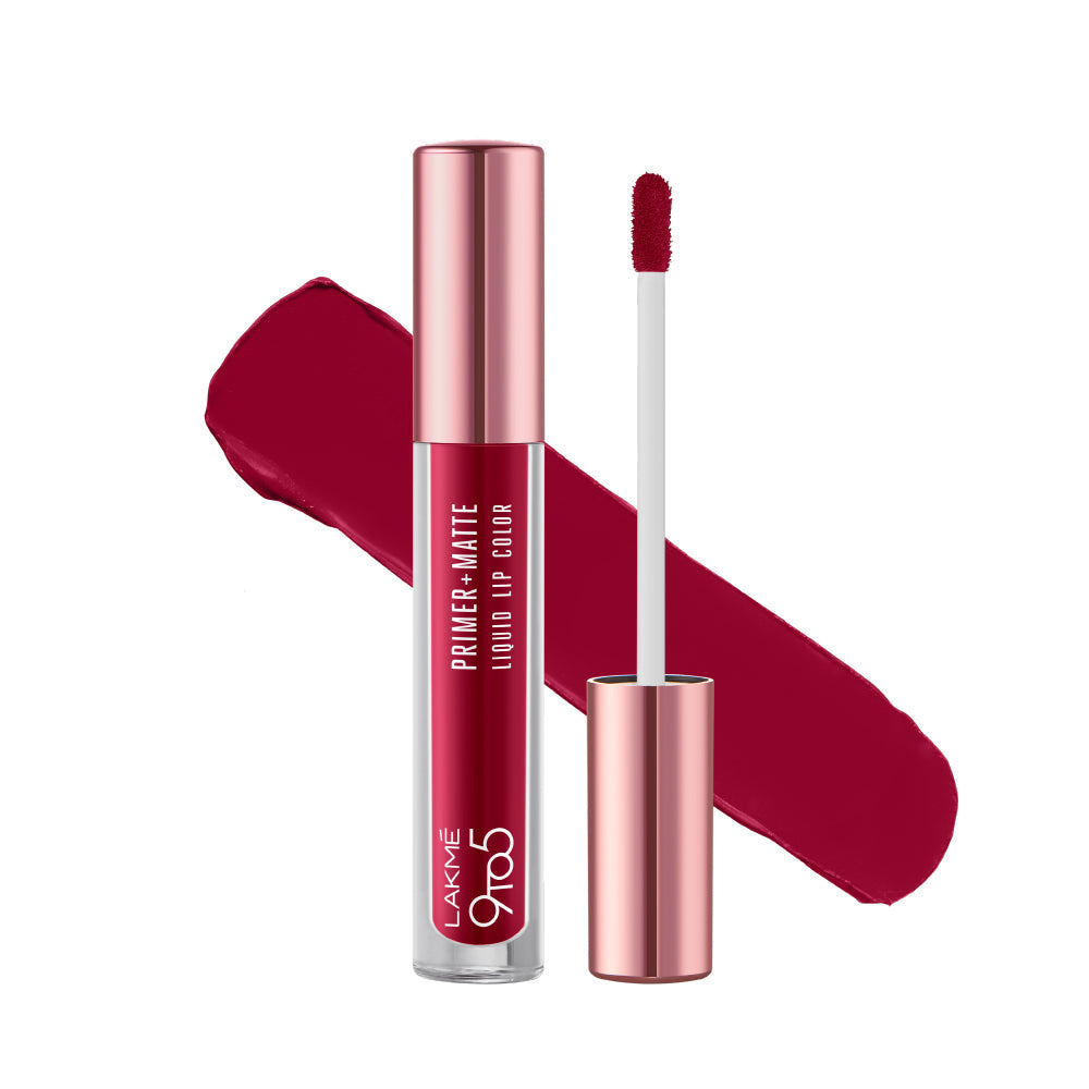 Lakmē 9to5 Powerplay Priming Matte Liquid Lip