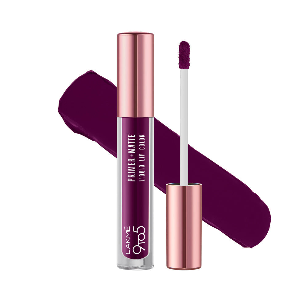 Lakmē 9to5 Powerplay Priming Matte Liquid Lip