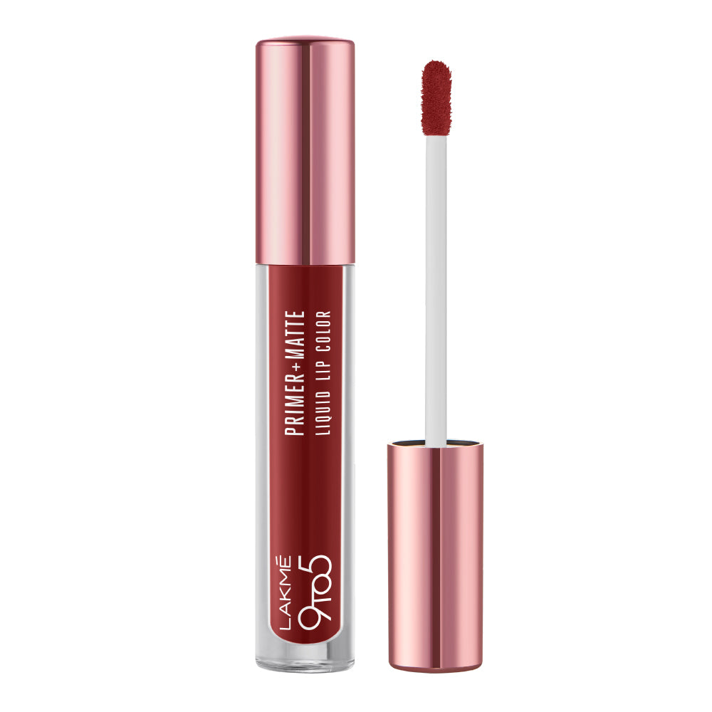 Lakmē 9to5 Powerplay Priming Matte Liquid Lip