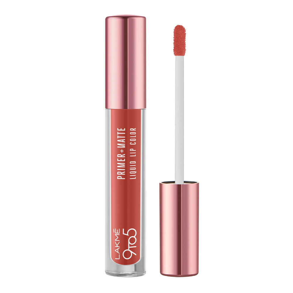 Lakmē 9to5 Powerplay Priming Matte Liquid Lip