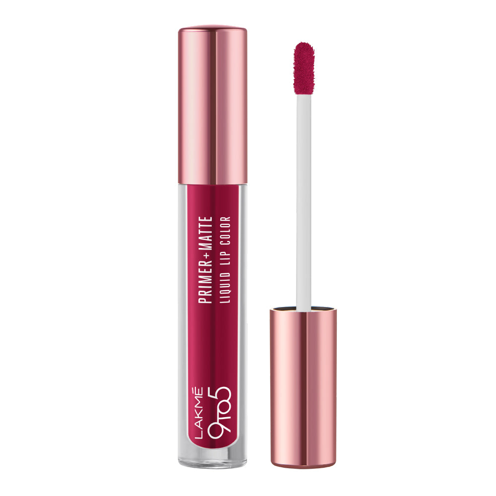 Lakmē 9to5 Powerplay Priming Matte Liquid Lip