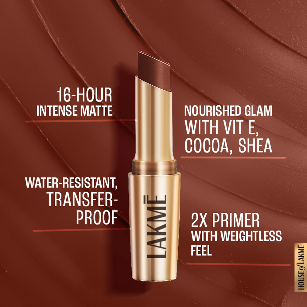 Lakmē 9 To 5 Primer + Matte Lipstick