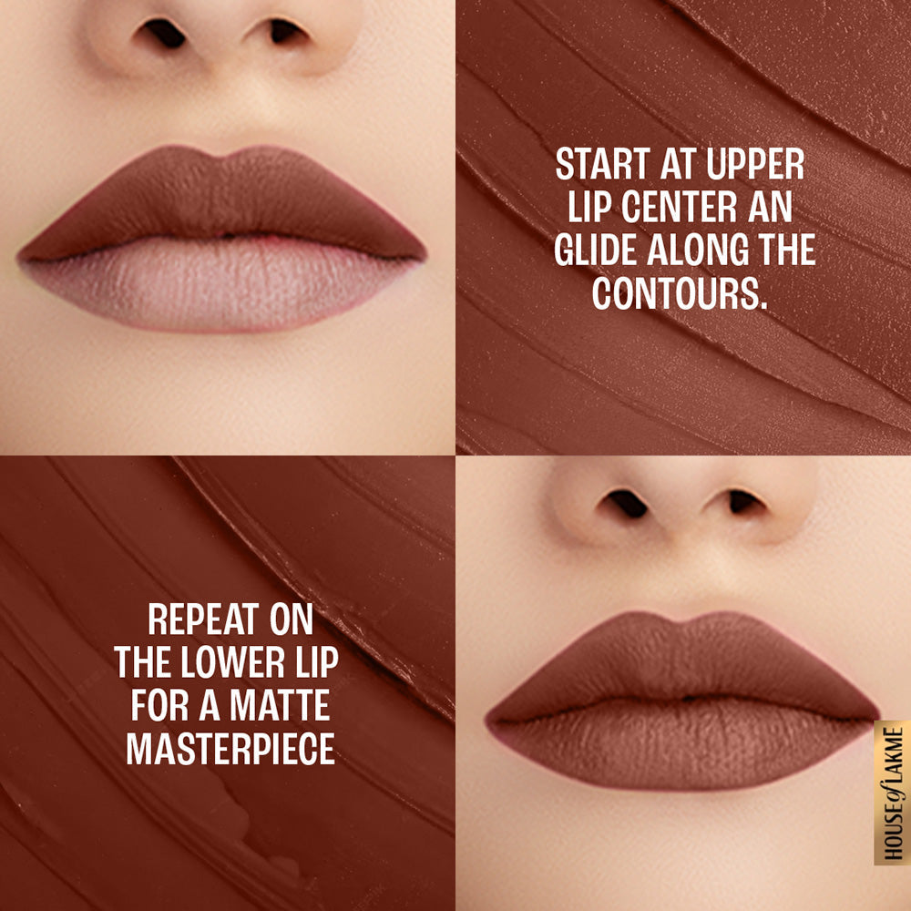 Lakmē 9 To 5 Primer + Matte Lipstick