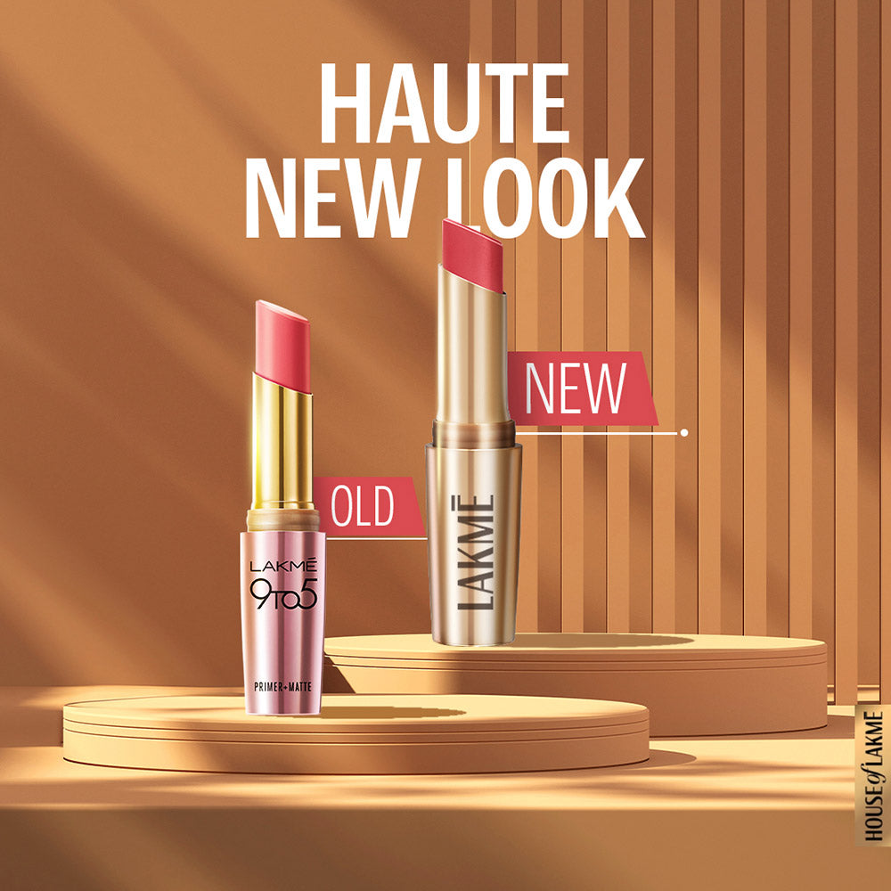 Lakmē 9 To 5 Primer + Matte Lipstick