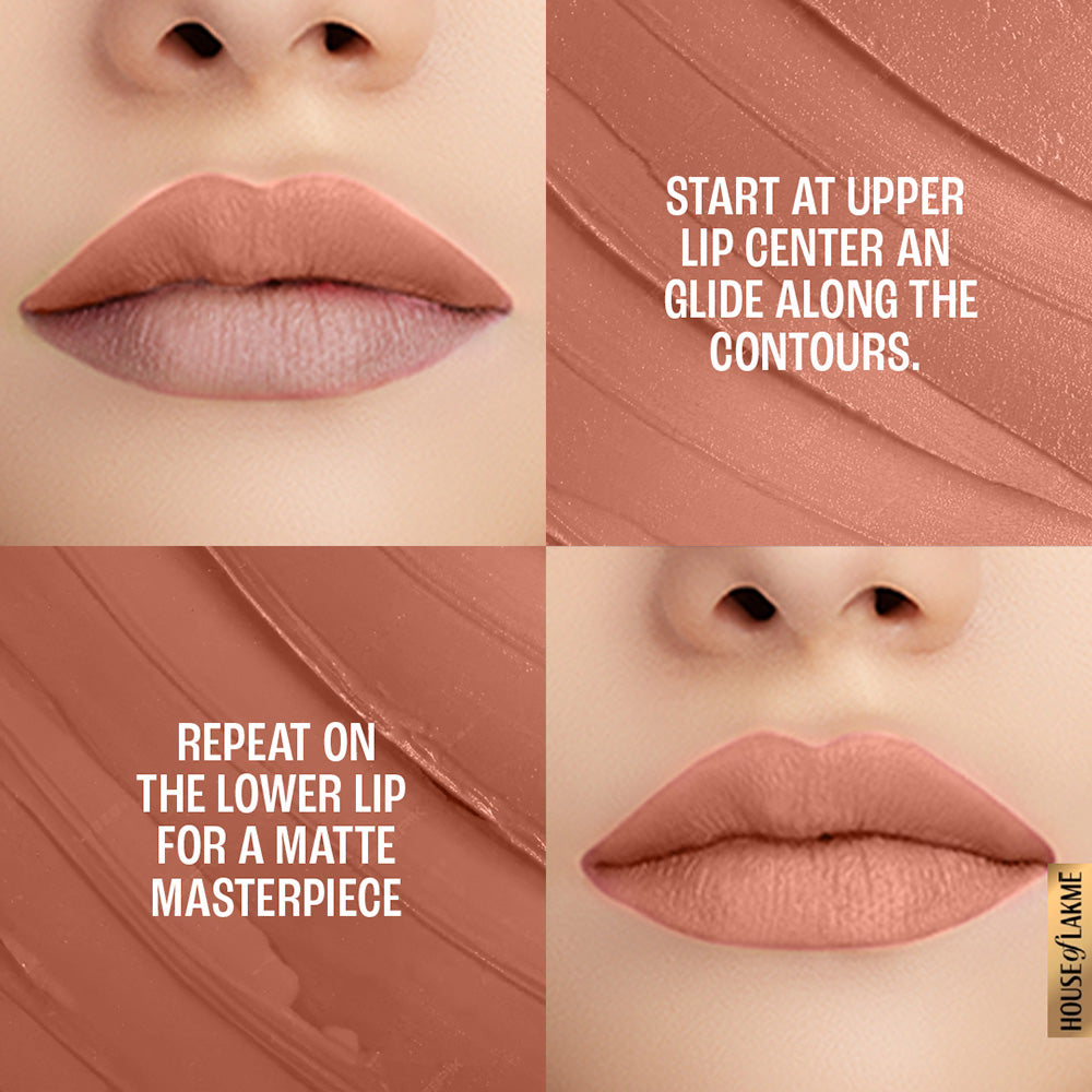 Lakmē 9 To 5 Primer + Matte Lipstick