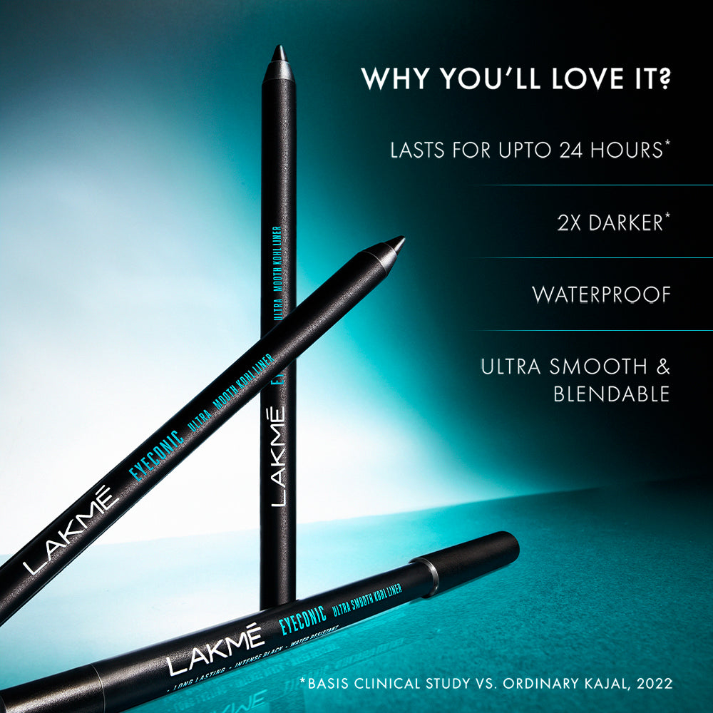 Lakmē Eyeconic Ultra Smooth Kohl Liner