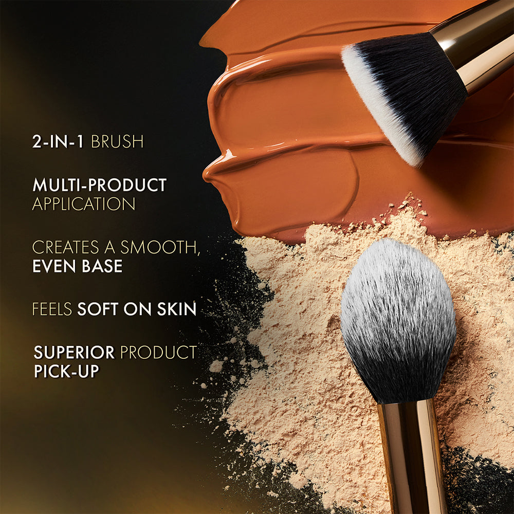 Lakmē Absolute Makeup Master Tools - Dual Ended Foundation & Powder Brush