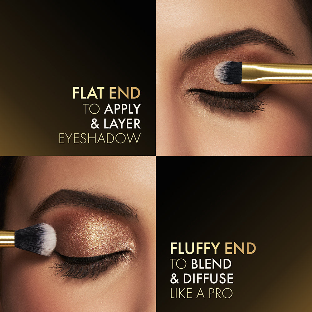 Lakmē Absolute Makeup Master Tools - Dual Ended Eyeshadow Brush