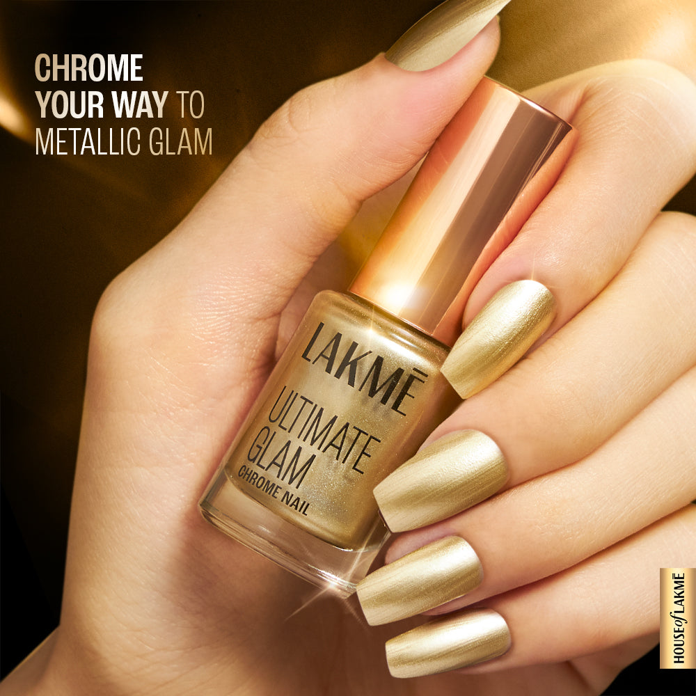 Lakmē Ultimate Glam Chrome Nail