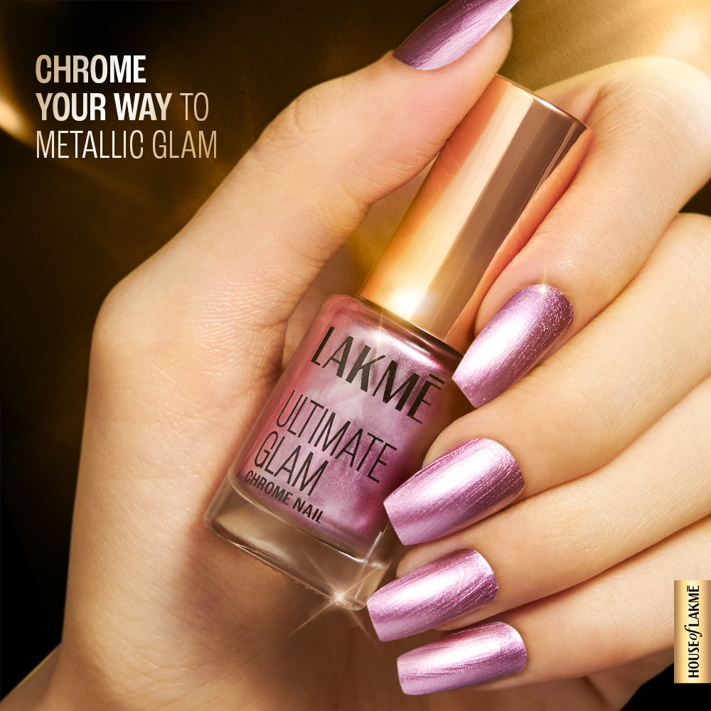 Lakmē Ultimate Glam Chrome Nail
