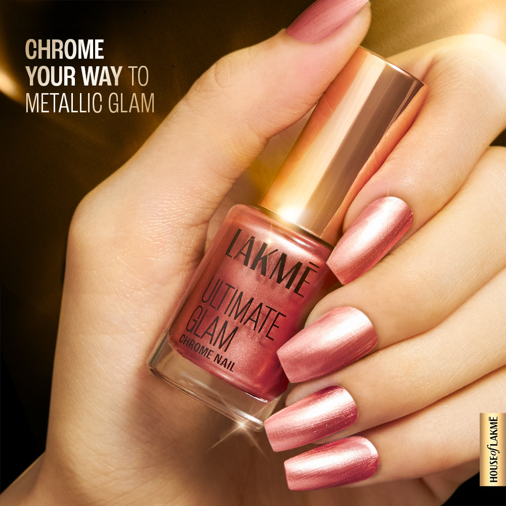 Lakmē Ultimate Glam Chrome Nail
