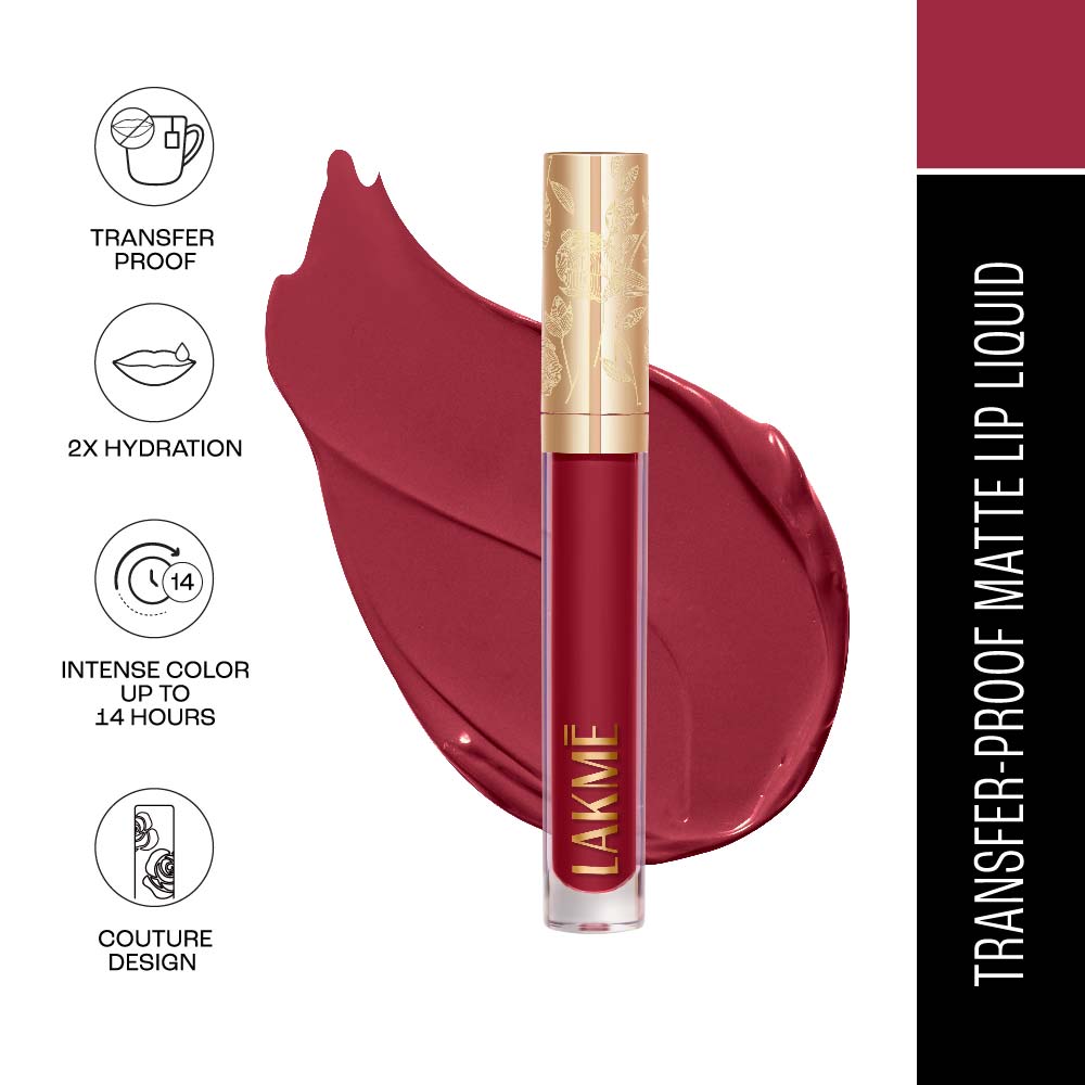 Lakmē Rouge Bloom Matte Lip Liquid