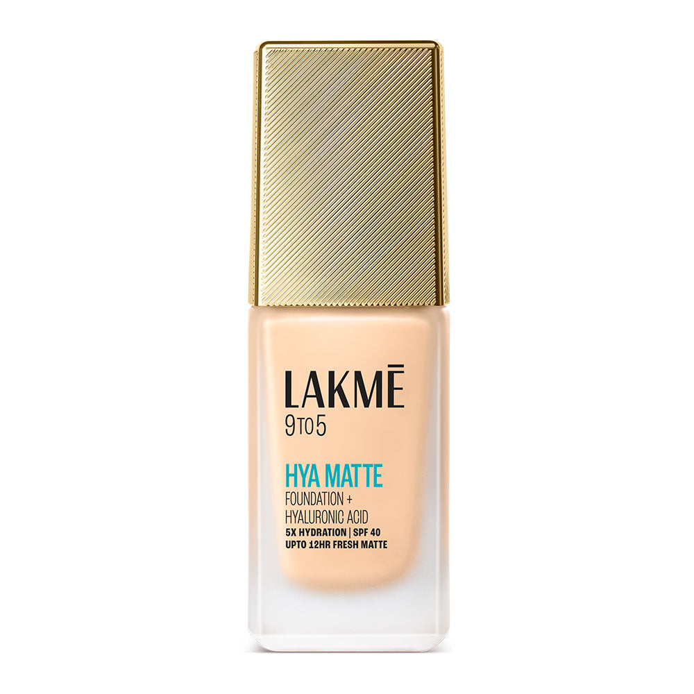 Lakmē 9to5 Hya Matte Foundation + Hyaluronic Acid
